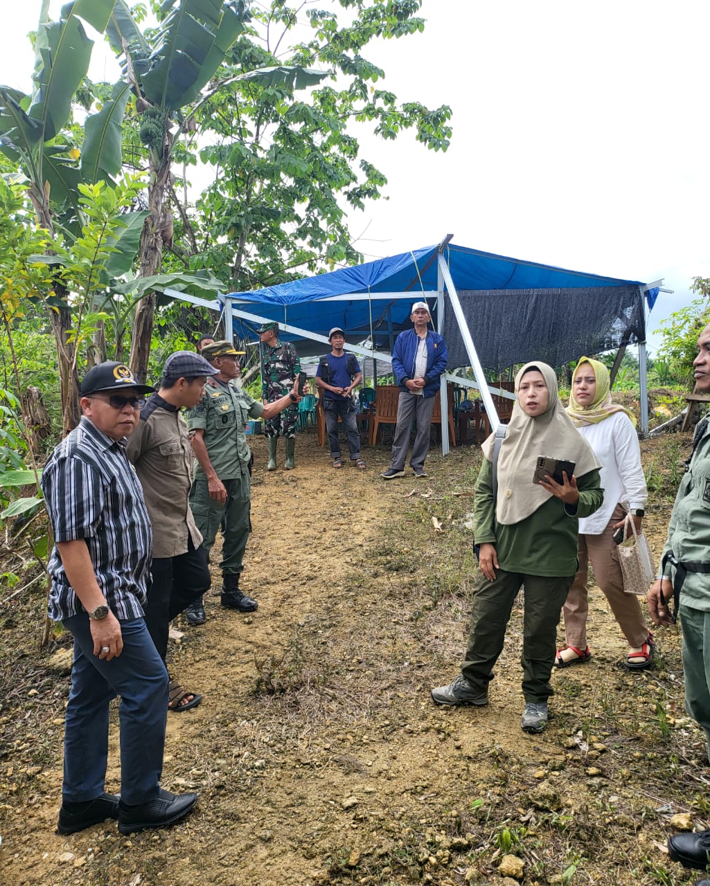 Penanaman Perdana Program KBR Kemenhut di Pasangkayu, Agus Ambo Djiwa Serahkan Bantuan 30 Ribu Bibit Durian dan Kakao